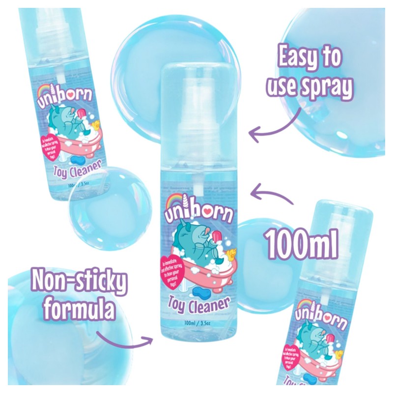 Unihorn - fertőtlenítő hatású tisztító spray (100ml) 125068 termék bemutató kép