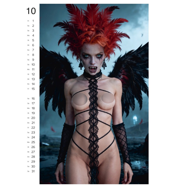 Wild Fantasy 2027 - erotikus falinaptár (10 db) 151563 termék bemutató kép