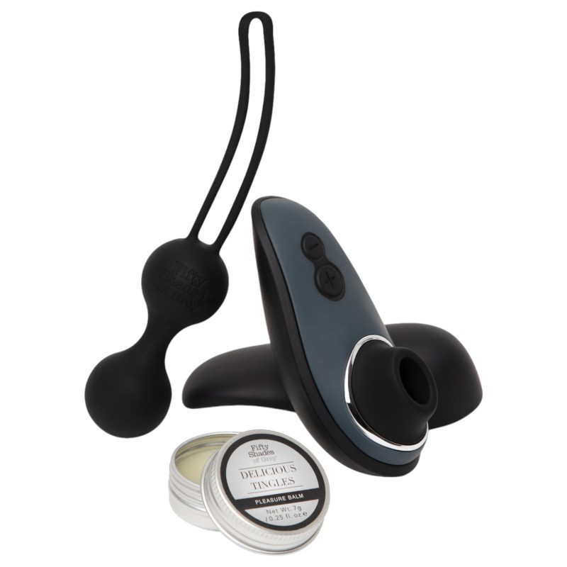 Womanizer Desire Blooms - szexjáték szett - 3db (fekete) 97717 termék bemutató kép
