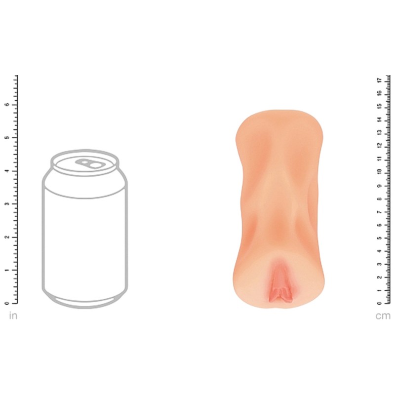 XKIN Bartender Sasha Slippernip - élethű műpunci maszturbátor (natúr) 137566 termék bemutató kép