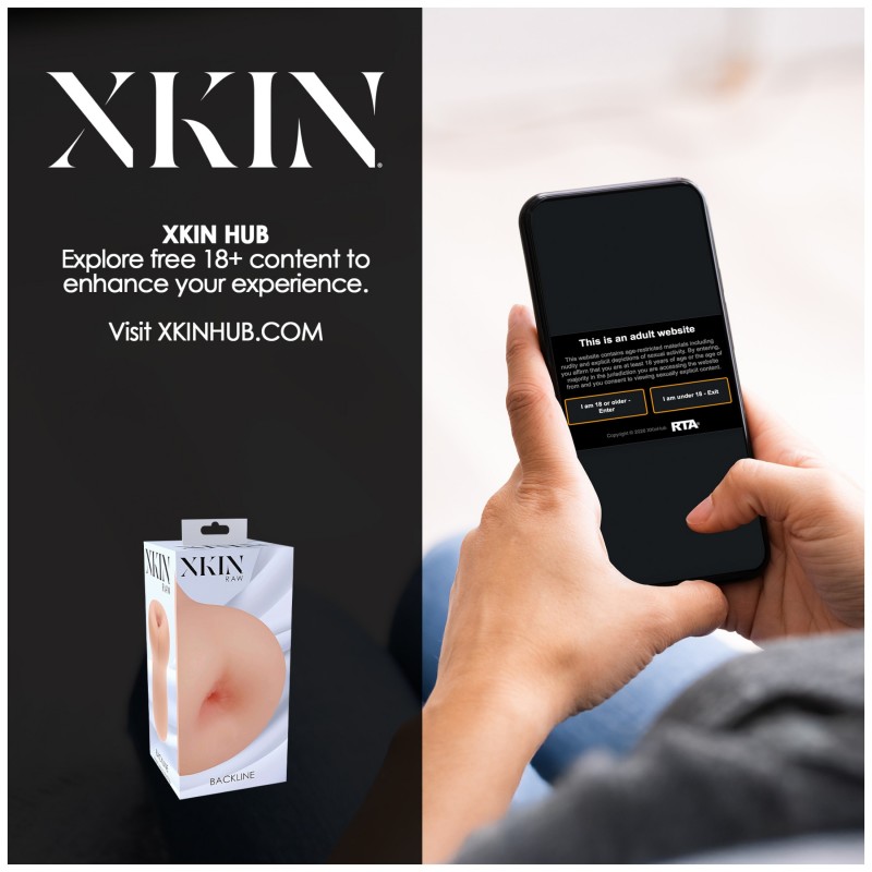 XKIN - élethű műpopsi maszturbátor - M (natúr) 128635 termék bemutató kép