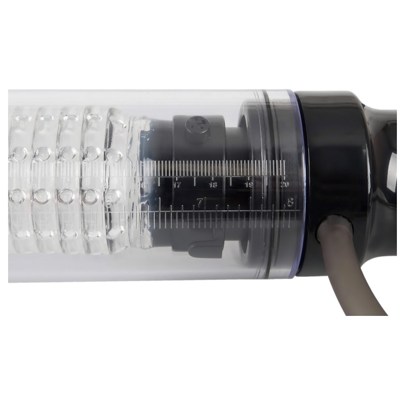 You2Toys - 2in1 - péniszpumpa és maszturbátor egyben (átlátszó) 107117 termék bemutató kép