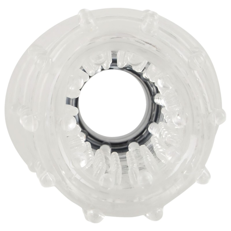 You2Toys - 2in1 - péniszpumpa és maszturbátor egyben (átlátszó) 107110 termék bemutató kép