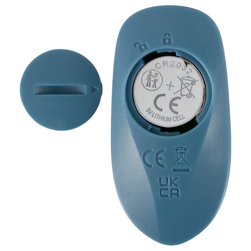 You2Toys - 3 részes felcsatolható nyuszis lökővibrátor távirányítóval (kék) 145055 termék bemutató kép
