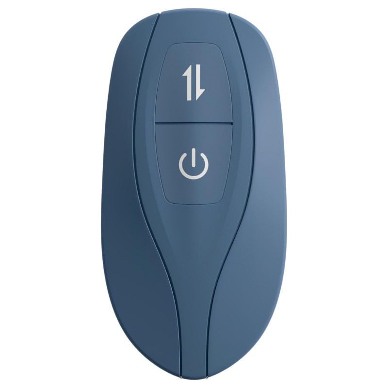 You2Toys - 3 részes felcsatolható nyuszis lökővibrátor távirányítóval (kék) 145060 termék bemutató kép