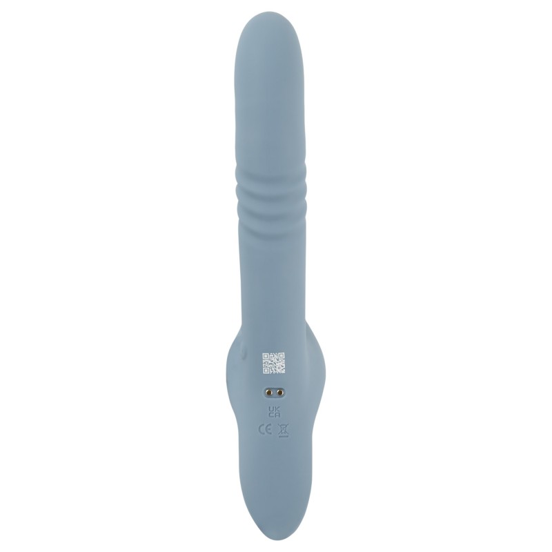 You2Toys - 3 részes felcsatolható nyuszis lökővibrátor távirányítóval (kék) 145051 termék bemutató kép