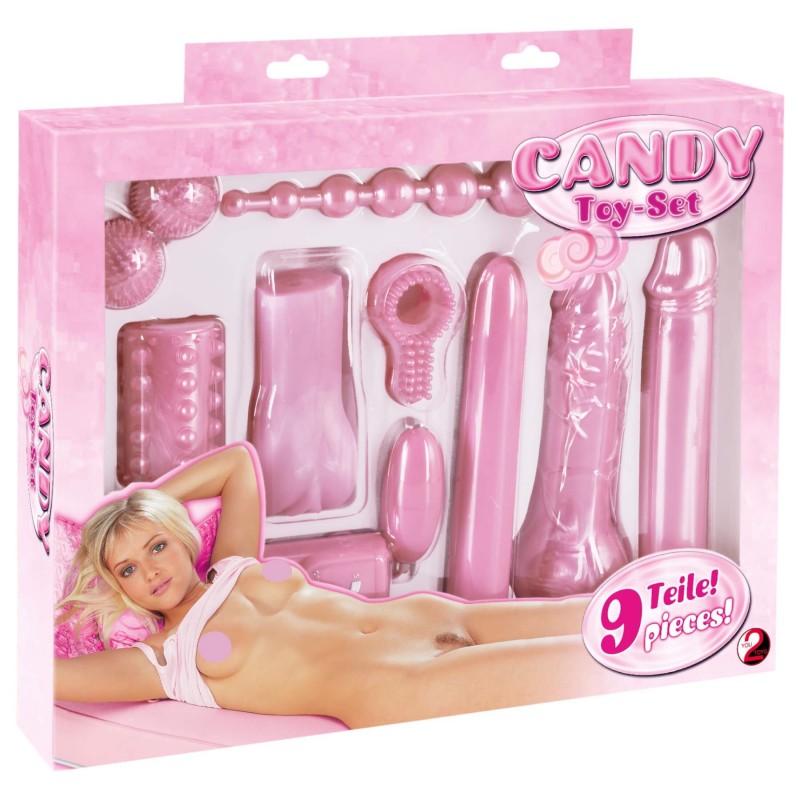 You2Toys - Candy Set - vibrátoros készlet (9 részes) 97995 termék bemutató kép
