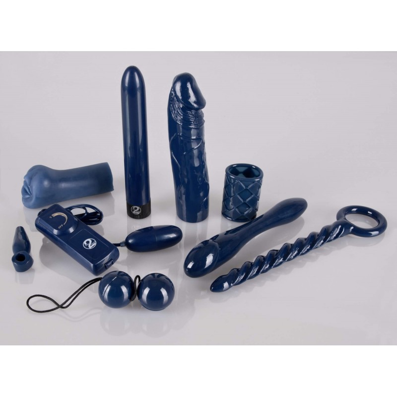 You2Toys - Midnight Blue - vibrátoros készlet (9 részes) 60523 termék bemutató kép