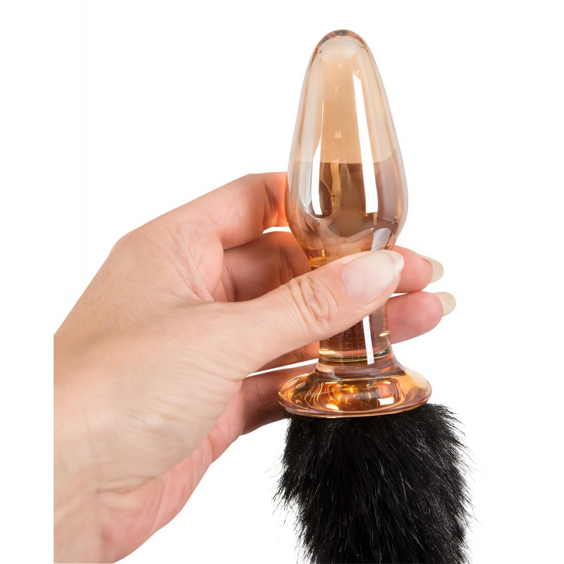 You2Toys - Üveg anál plug cicafarokkal 116293 termék bemutató kép