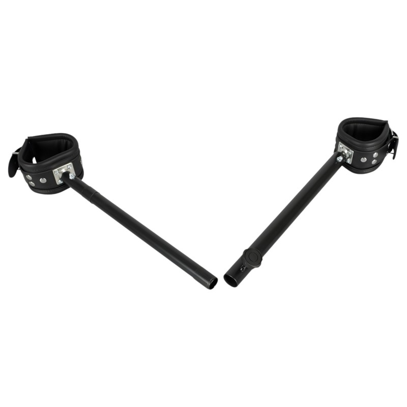 ZADO - kis lábterpesztő rúd, bondage szett (fekete) 164764 termék bemutató kép